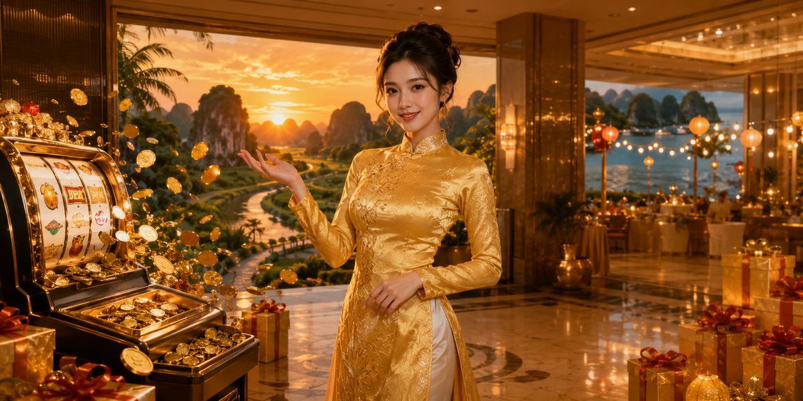 Không khí slot game kết hợp nét văn hóa áo dài tại vùng đồng quê Ninh Bình